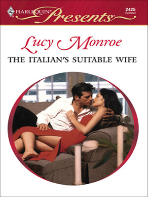 cover image of The Italian's Suitable Wife